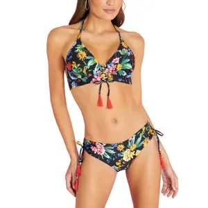 Damen-Bikini-Oberteil mit vorgeformten Cups Selmark Amalfi image-3