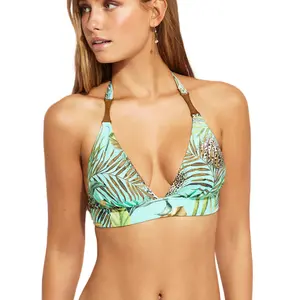 Damen-Bikini-Oberteil mit vorgeformten Cups Selmark Paradise image-0