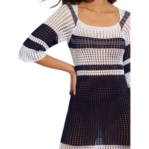 Lange Strandkleid für Damen Selmark Mykonos image-2