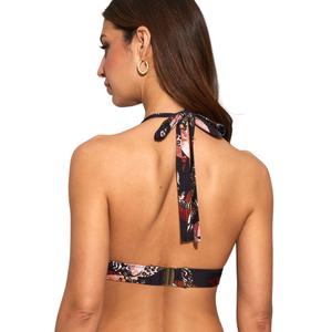 Women's moulded triangle bikini top Selmark Jamaica image-1