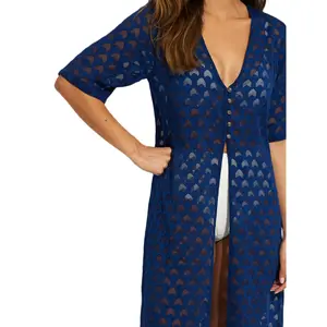 Zomer strand tuniek met lange mouwen voor dames Selmark Sicilia image-2