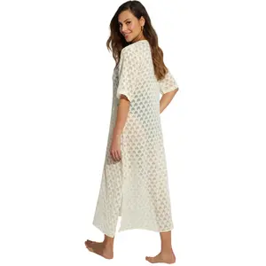 Zomer strand tuniek met lange mouwen voor dames Selmark Sicilia image-1