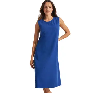 Robe estivale mi-longue sans manches femme Selmark Borealis image-0