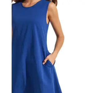 Robe estivale mi-longue sans manches femme Selmark Borealis image-3