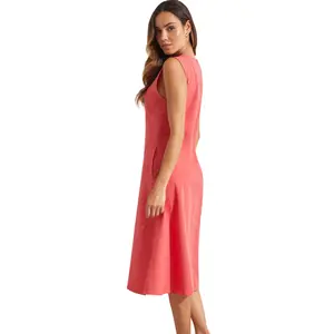 Robe estivale mi-longue sans manches femme Selmark Borealis image-2