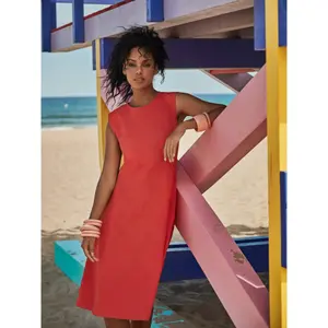 Robe estivale mi-longue sans manches femme Selmark Borealis image-1