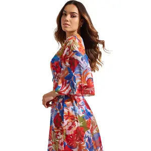 Zomerse lange jurk voor dames Selmark Babilonia image-2