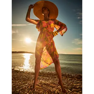 Zomerse lange jurk voor dames Selmark Babilonia image-5