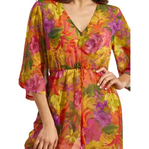 Zomerse lange jurk voor dames Selmark Babilonia image-6