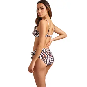 Damen Badeoberteil mit vollständiger Abdeckung Selmark Serengeti image-3