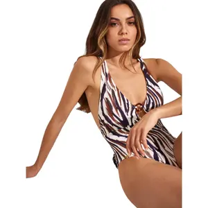 Bañador de una pieza triángulo moldeado para mujer Selmark Serengeti image-2