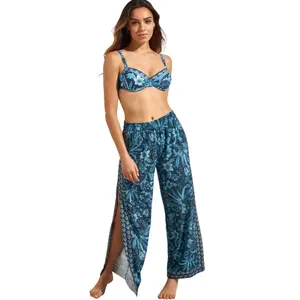 Pantalon de plage palazzo femme Selmark Acanthus image-2
