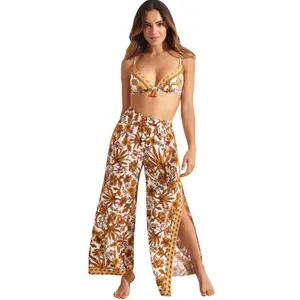 Pantalon de plage palazzo femme Selmark Acanthus image-2