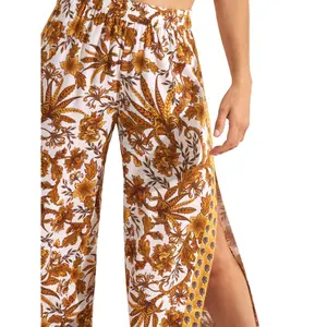 Pantalon de plage palazzo femme Selmark Acanthus image-5