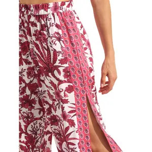 Pantalon de plage palazzo femme Selmark Acanthus image-4