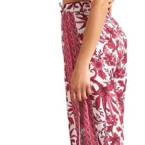 Pantalon de plage palazzo femme Selmark Acanthus image-5