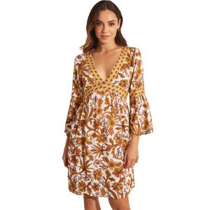 Women's three-quarter sleeve summer dress Selmark Acanthus