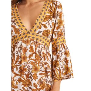 Women's three-quarter sleeve summer dress Selmark Acanthus image-3