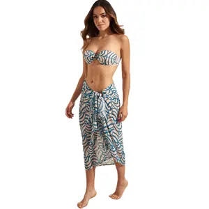 Women's beach sarong Selmark Moais