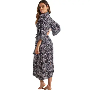 Lång strandkimono för kvinnor Selmark Venecia image-2