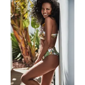 Damskie figi do kostiumów kąpielowych z wysokim stanem Selmark Jade image-5