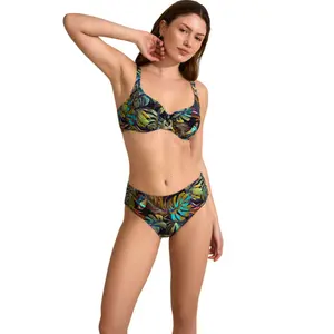 Damskie figi do kostiumów kąpielowych z wysokim stanem Selmark Jade image-2