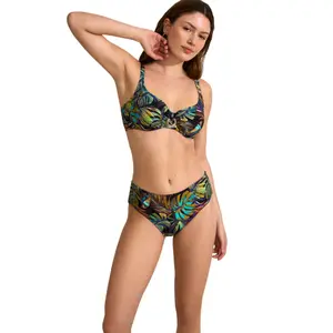 Damen Badeoberteil mit vollständiger Abdeckung Selmark Jade image-2