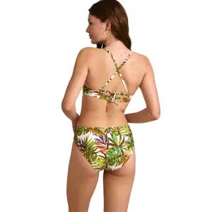 Dreieckiger Büstenhalter mit Polster für Frauen Selmark Jade image-3