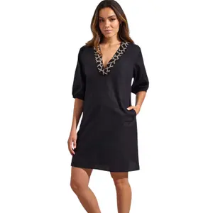 Summer tunic with three-quarter sleeves for women Selmark Uyuni image-0