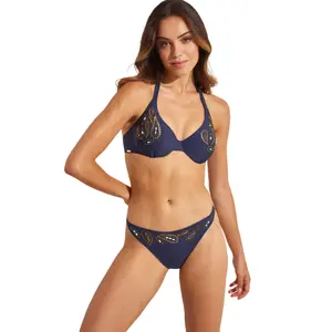 Niedrig geSchnittene Bikinihose für Damen Selmark Baikal image-2