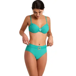 Top de biquíni feminino emboçado Selmark Solstice image-0