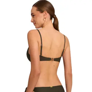 Bade-Oberteil ohne Bügel mit vorgeformtem Dekolleté für Damen Selmark Solstice image-5