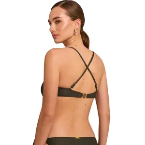 Bade-Oberteil ohne Bügel mit vorgeformtem Dekolleté für Damen Selmark Solstice image-4
