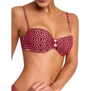 Bandeau-Bikinioberteil für Damen Selmark Kaleido image-5