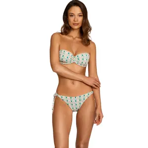 Bandeau-Bikinioberteil für Damen Selmark Kaleido image-1