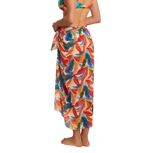 Pareo da spiaggia donna Selmark Oasis image-3
