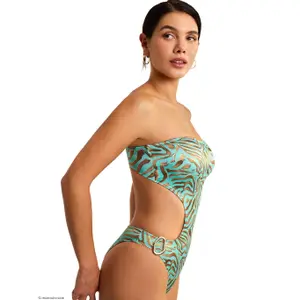 Maillot de bain 1 pièce bustier armaturé femme Selmark Utopia image-1