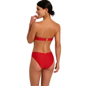 Bandeau-Bikinioberteil für Damen Selmark Nautilus image-3