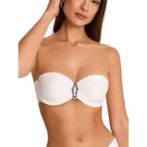 Bandeau-Bikinioberteil für Damen Selmark Nautilus image-4