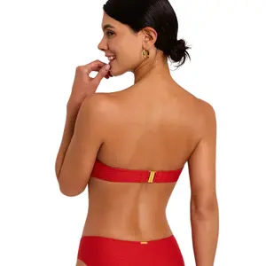 Bandeau-Bikinioberteil für Damen Selmark Nautilus image-2