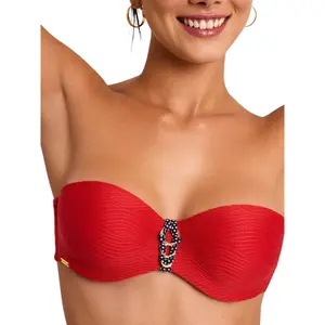 Bandeau-Bikinioberteil für Damen Selmark Nautilus image-4
