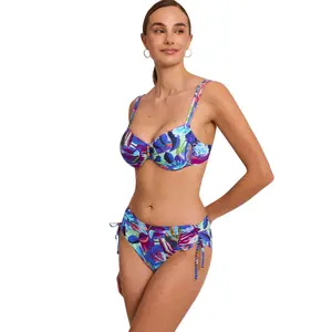 Damen-Bikinihose mit hoher Taille Selmark Sunset image-1