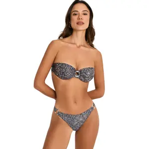 Bandeau-Bikinioberteil für Damen Selmark Indigo image-1