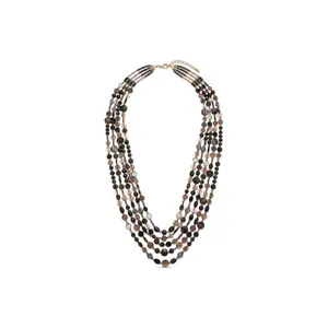 Long Brilliant Necklace for Women Selmark Complementos image-0