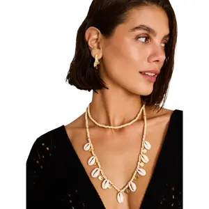 Long Shell Necklace for Women Selmark Complementos image-3