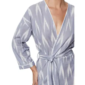 Camisola de dormir de mangas longas para mulher Selmark Homewear P101 image-3