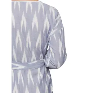 Camisola de dormir de mangas longas para mulher Selmark Homewear P101 image-4