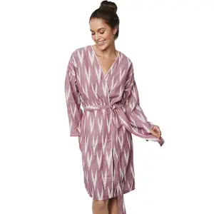 Camisola de dormir de mangas longas para mulher Selmark Homewear P101 image-1