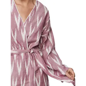 Camisola de dormir de mangas longas para mulher Selmark Homewear P101 image-4