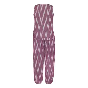 Pyjamas med kortbyxor och linne för kvinnor Selmark Homewear P101 image-2